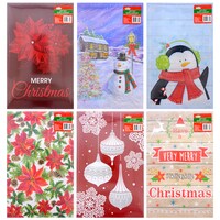 Christmas House Christmas-Print Coat-Size Gift Boxes — Dollar Tree