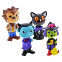 Polyresin Halloween Bobblehead Characters, 4.5 in. — Dollar Tree (SKU 256456)