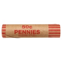 Coin-Roll Wrappers for Pennies, 36-Count. Packs — Dollar Tree