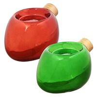 Christmas Bulb Shaped Tealight Candleholders — Dollar Tree (SKU 259180)