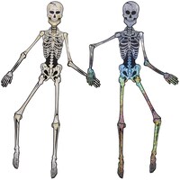 Paper Hanging Skeletons with Movable Joints, 5 ft. — Dollar Tree (SKU 256944)