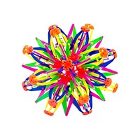 Multicolored Expandable Ball Toy, 1-Count. — Dollar Tree