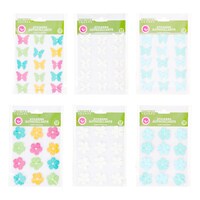 Crafter's Square Paper Stickers Embellished with Pearls — Dollar Tree