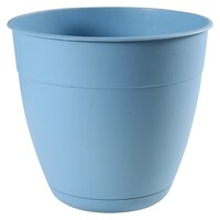 Garden Collection Dayton Blue Plastic Planters, 9x8-in. — Dollar Tree