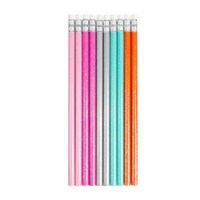Jot Glitter Pencils, 10-Piece Pack. — Dollar Tree