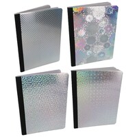 Holographic Composition Notebooks, 100 pg. — Dollar Tree