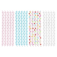 Crafter's Square ZigZag Jewel Border Stickers, 12.75 x 4.25 in. — Dollar Tree