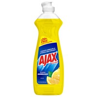 Colgate Ajax Ultra Liquid Dish Soap Lemon Scent, Super Degreaser, 15.2 oz. Bottle — Dollar Tree