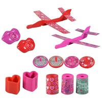 Plastic Classroom Valentine Party Favors — Dollar Tree penny item