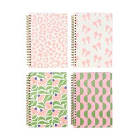 Whimsical Spiralbound Notebooks, 100-Pages — Dollar Tree