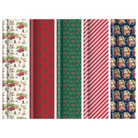 Casual Christmas Wrapping Paper, 40-in. x 30-ft. Rolls — Dollar Tree