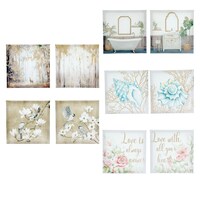 Special Moments Printed Canvas Decorations, 8x8 in. — Dollar Tree