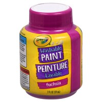 Crayola Fuchsia Colored Washable Paint, 2 fl.oz. Jars — Dollar Tree