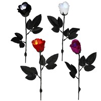 Halloween Light-Up Fiber Optic Roses, 15x2.5-in. — Dollar Tree (SKU 331884)