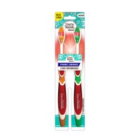 Gurunanda Dynamic Luminance Medium Toothbrush, Assorted Colors, 2-Piece Pack — Dollar Tree