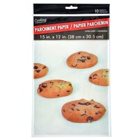 Bulk Cooking Concepts Parchment Paper Sheets 10 Ct Packs Dollar Tree
