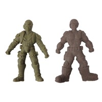 Super Stretch Ninja and Soldier Toys, 6x3x0.4 in. — Dollar Tree