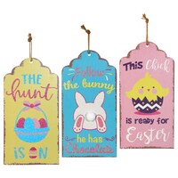 Happy Easter Wall Tags, 13.375x7 in. — Dollar Tree penny item