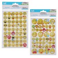 Jot Emoticon Paper Stickers — Dollar Tree