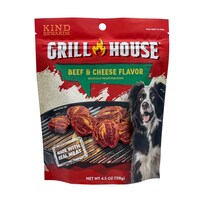 Kind Rewards Grill House Beef & Cheese Flavor Dog Treats, 4.5-oz. — Dollar Tree