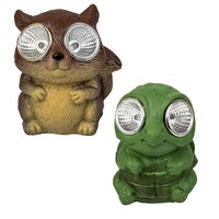 Solar-Powered Cement Garden Figurines, 3.5x2.5 in. — Dollar Tree (SKU 283571)