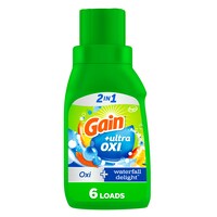 Gain Ultra Oxi Liquid Laundry Detergent - Waterfall Delight Scent, 10 fl oz. — Dollar Tree
