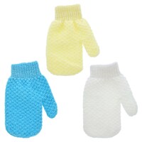 April Bath & Shower Bath Gloves — Dollar Tree