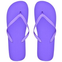 Ladies' Solid-Color Purple Rubber Flip-Flops — Dollar Tree (SKU 237521)