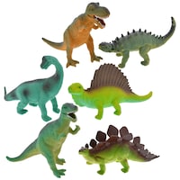 Plastic Dinosaur Figurines, 7 in. — Dollar Tree (SKU 252377)