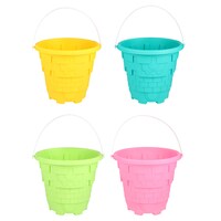 Shaped Pail With Handle For Kids, Assorted Colors, 1-Count. — Dollar Tree