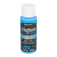 DecoArt Crafter's Acrylic Neon Paint, 1-Count. — Dollar Tree