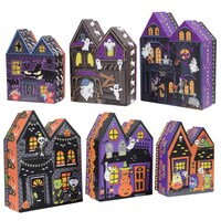 Nesting Halloween House-Shaped Gift Boxes — Dollar Tree (SKU 256672)