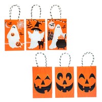 Seasonal Collection Halloween Gift Bag, Assorted Designs, 3-Piece Pack. — Dollar Tree