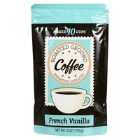 French Vanilla Coffee Grounds, 6-oz. Bags — Dollar Tree (SKU 333065)