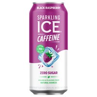 Sparkling Ice +Caffeine Zero Sugar Black Raspberry Sparkling Water, 16 oz. — Dollar General penny item