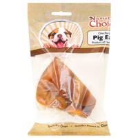 Nature's Choice Pig Ear Dog Treats — Dollar Tree
