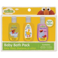 Sesame Street Baby Bath Packs, 3-Piece. Sets — Dollar Tree