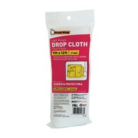 Tool Bench Painter's Plastic Drop Cloths — Dollar Tree