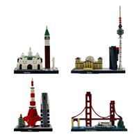Make-It-Blocks Famous City Construction Blocks, Assorted Playsets, 199-Piece, 181-Piece, 206-Piece, And 234-Piece Packs. — Dollar Tree