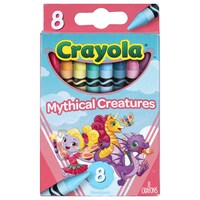 Crayola Mythical Creatures Crayons, 8-Count. Boxes — Dollar Tree