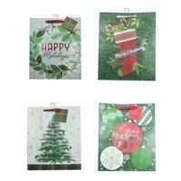 Voila Christmas And Holiday-Themed Traditional Gift Bag, Assorted Designs, 1-Count. — Dollar Tree