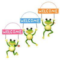 Garden Collection Metal Frog Welcome Signs — Dollar Tree (SKU 262548)