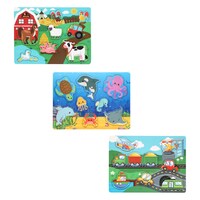 Toy Box Wood Play Puzzle, Assorted Designs. — Dollar Tree