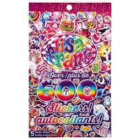 Lisa Frank Multicolored Stickers, 5 Sheet Packs — Dollar Tree