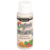 DecoArt Crafter's Acrylic Metallic Paint, 1-Count. — Dollar Tree