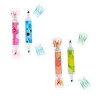 Inc. Dual-Ended Two-Tipped Scented Highlighters, 1 Count. — Dollar Tree