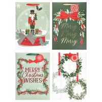 Traditional Christmas-themed Extra Large Gift Bag, Assorted Designs, 1-Count. — Dollar Tree