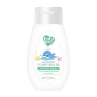 Baby Love Moisturizing Creamy Baby Oil, 8 oz. — Dollar Tree