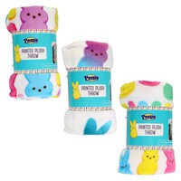 Peeps Printed Plush Throw Blanket, Assorted Designs, 1-Count. — Dollar Tree