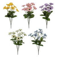 Artificial Mini Daisy Flower Bush, Assorted Colors — Dollar Tree